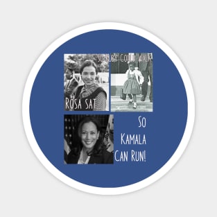 Rosa, Ruby, Kamala, Black History Magnet